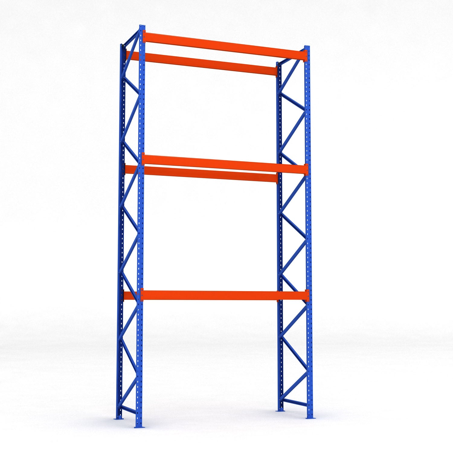 Raft industrial pentru depozitarea paletilor, 3 etaje, 3500kg/etaj, 600x270x105cm