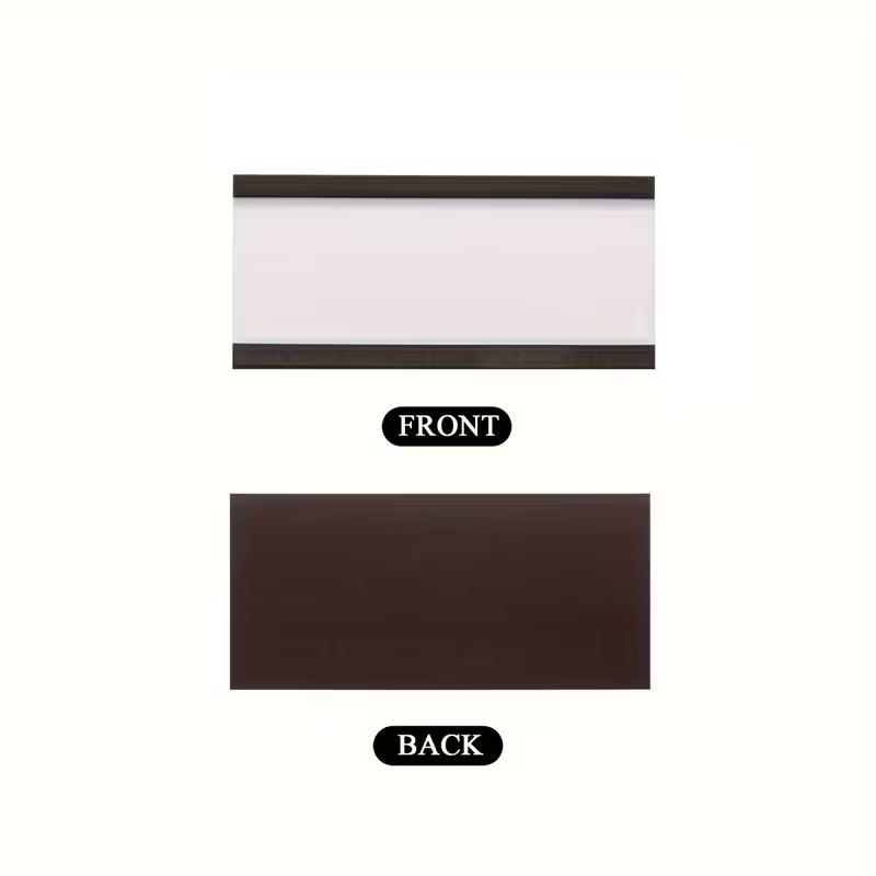 Set 50 etichete magnetice pentru rafturi metalice, 10 cm x 4 cm