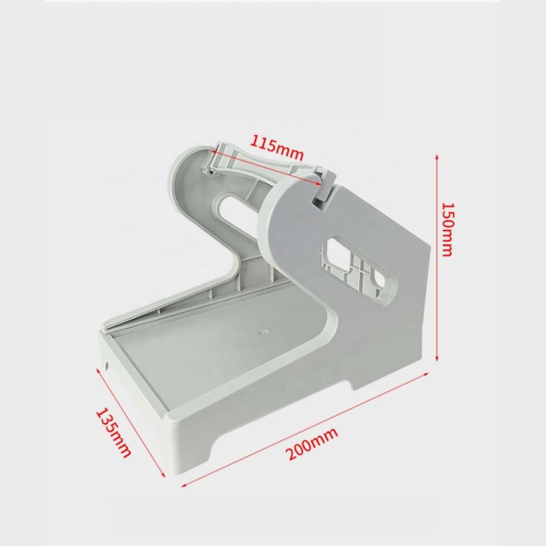Suport imprimanta etichete AWB pentru hartie termica 4 inch (100x150mm) – suport role si coli pentru imprimante etichete, culoare alb sau negru